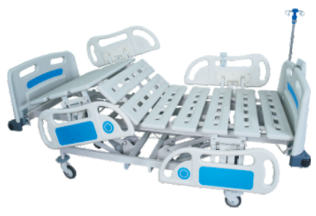 Five function electric ICU bed supplied for hospital wards